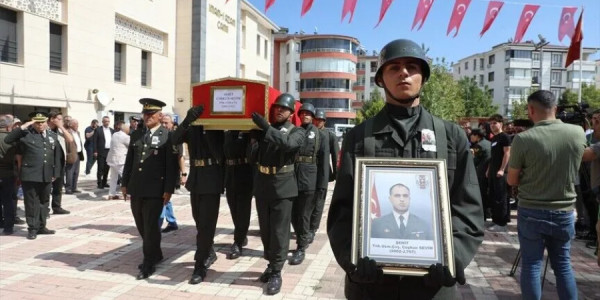 Şəhid Coşkun Sevim Elazığda son mənzilə yola salındı