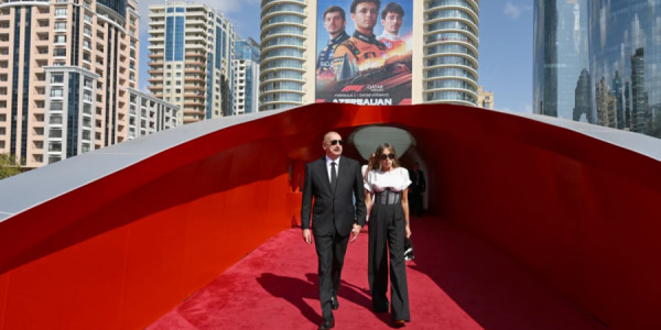Prezidentin sosial media hesablarında "Formula 1"ə dair videoçarx paylaşılıb