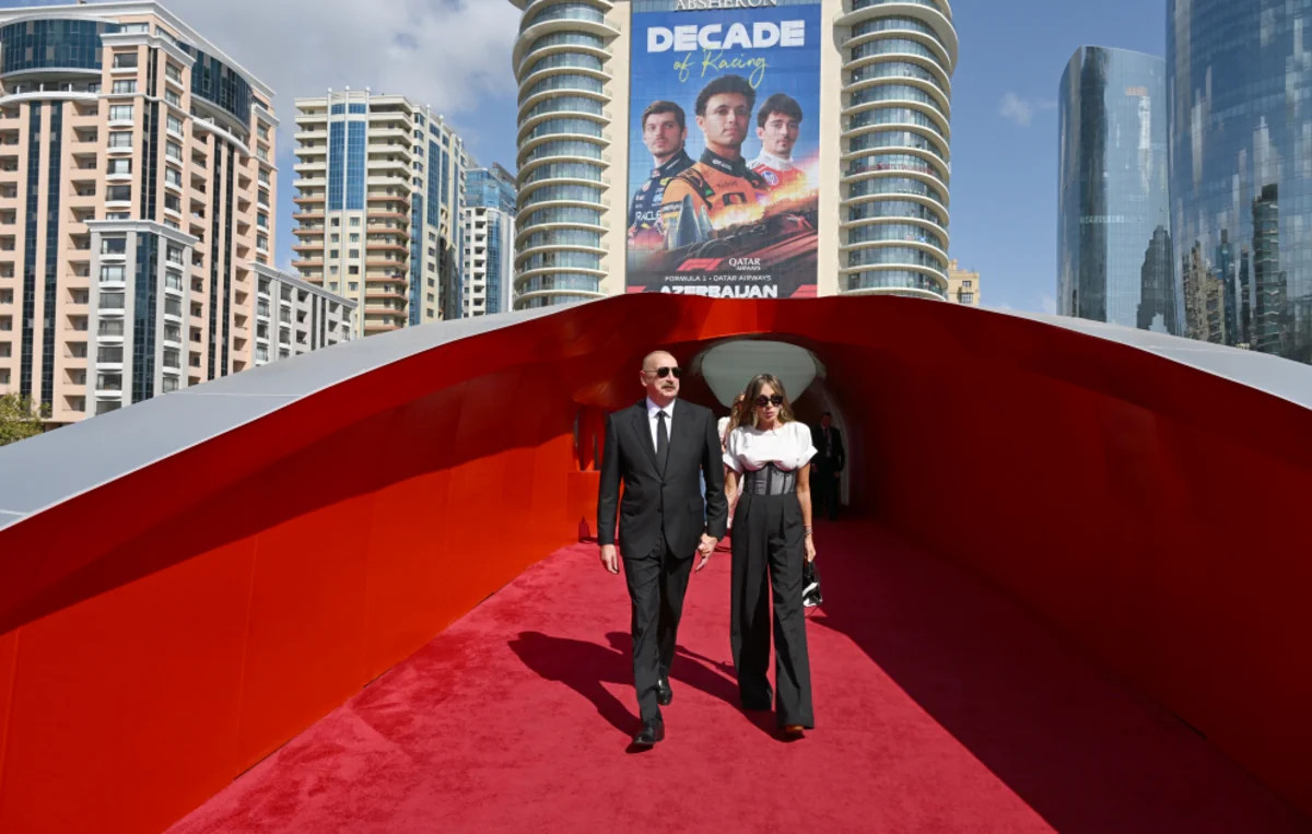 Prezidentin sosial media hesablarında "Formula 1"ə dair videoçarx paylaşılıb