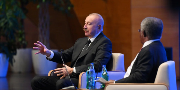 İlham Əliyev: "Azərbaycan etibarlı və məsuliyyətli tərəfdaş reputasiyası formalaşdırıb"