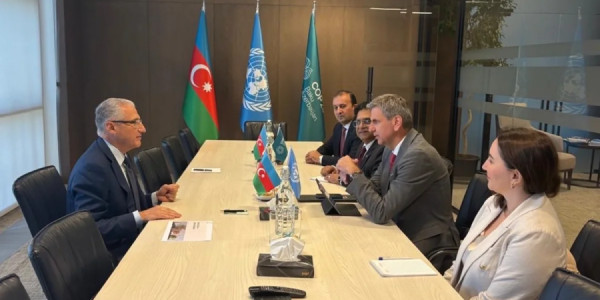 Azərbaycanla FAO arasında iqlim fəaliyyətinin gücləndirilməsi müzakirə edilib