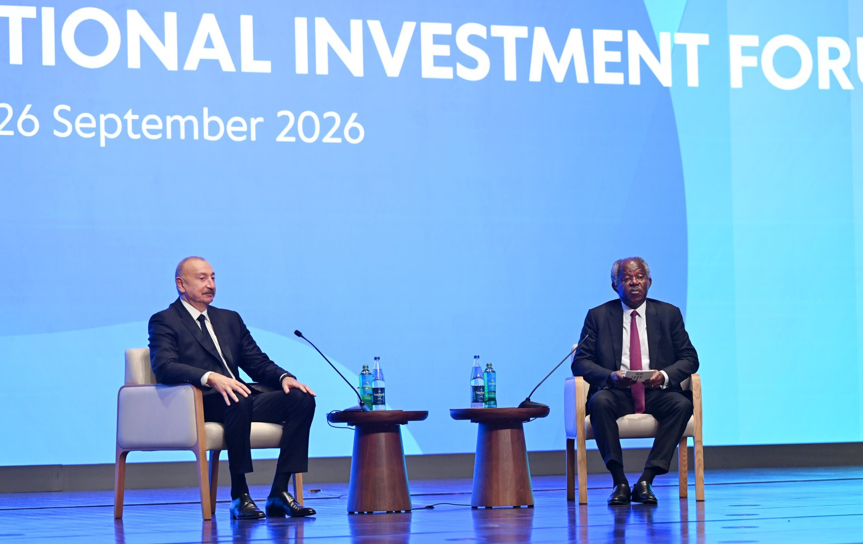 İlham Əliyev II Azərbaycan Beynəlxalq İnvestisiya Forumu çərçivəsində keçirilən tədbirdə iştirak edib -