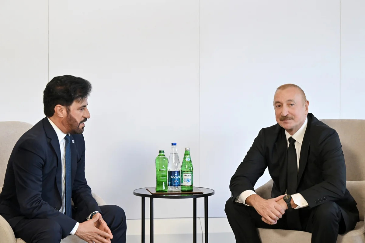 İlham Əliyev Beynəlxalq Avtomobil Federasiyasının prezidenti ilə görüşüb