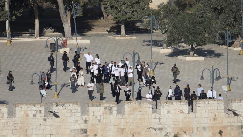 Mescid-i Aksaya 1143 israilli daxil olub