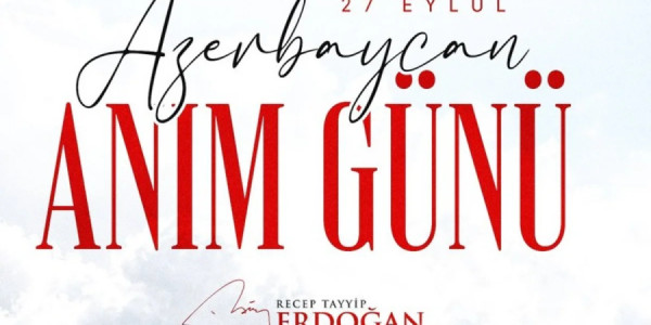Ərdoğan: Qarabağ Azərbaycan torpağıdır, sonsuza qədər də belə qalacaq