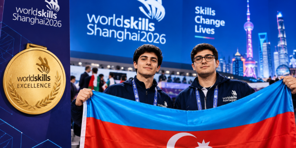 Azərbaycan “WorldSkills”də ikinci “Medal of Excellence” uğurunu qazandı