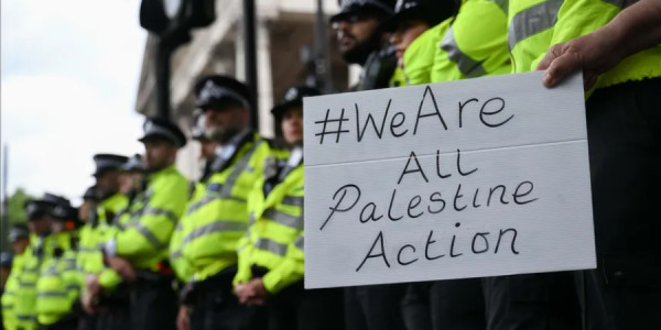 Liverpulda “Palestine Action”a dəstək aksiyası keçirilib