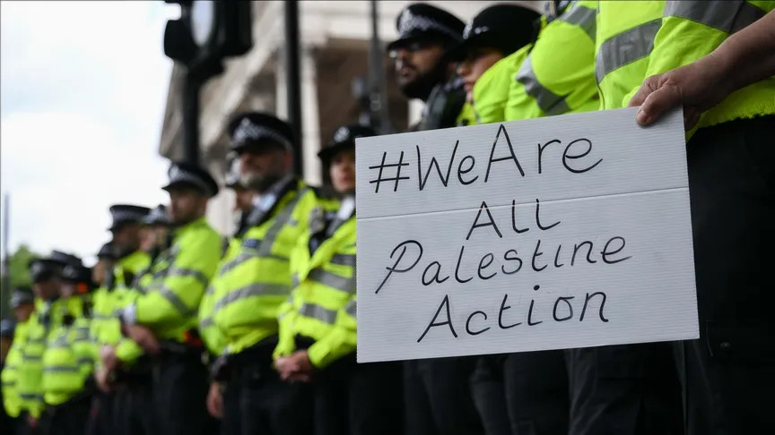 Liverpulda “Palestine Action”a dəstək aksiyası keçirilib