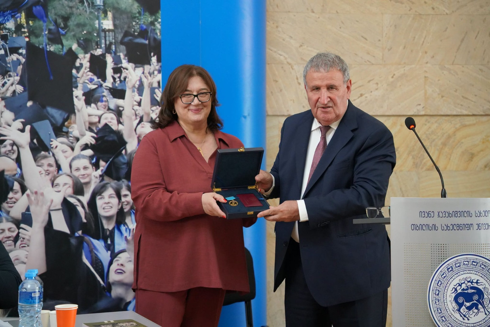 AMEA prezidenti İsa Həbibbəyli Gürcü Ədəbiyyatı İnstitutunun yubileyində iştirak və çıxış edib