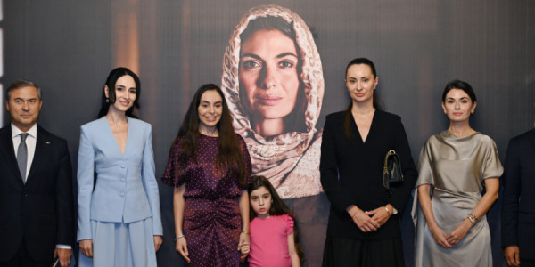Leyla Əliyeva “Harmoniya” sənədli filminin təqdimat mərasimində iştirak edib