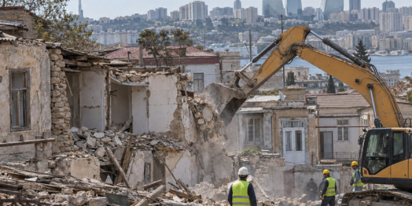 Bakıdakı bu evlər söküləcək