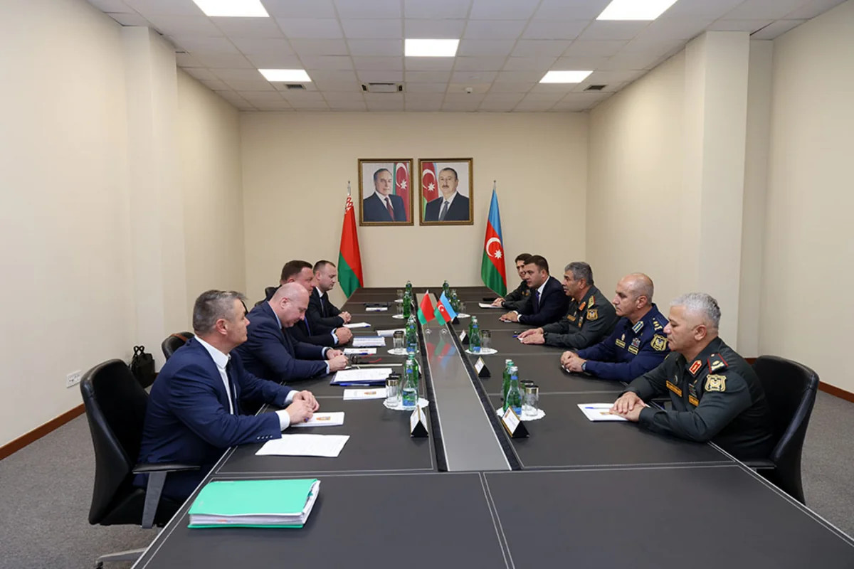 Azərbaycan və Belarus arasında müdafiə sahəsində əməkdaşlığın perspektivləri müzakirə edilib