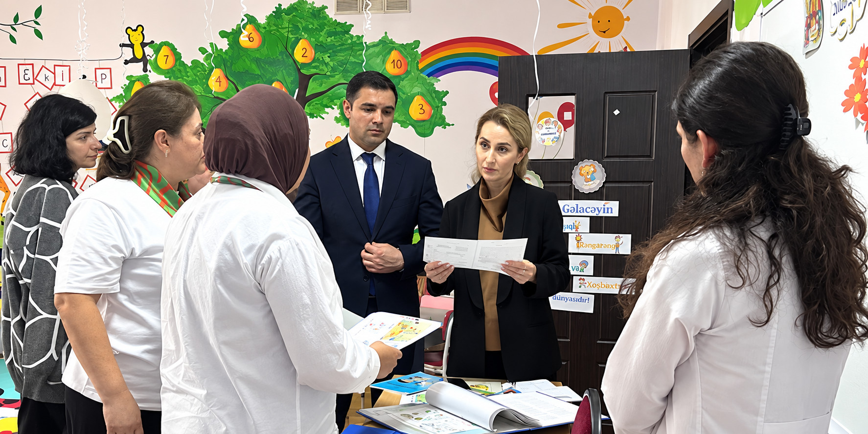 Bakıda xüsusi təyinatlı bağçada bəzi ştatlar