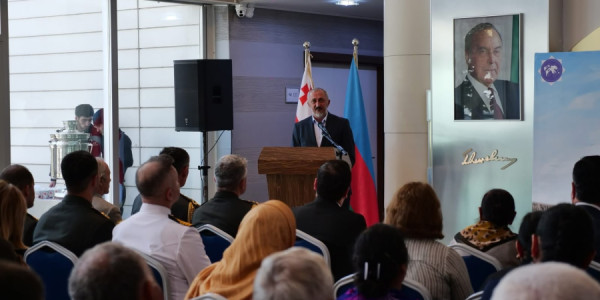Gürcüstandakı soydaşlarımız Vətən müharibəsi şəhidlərini anıblar