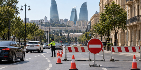 Bakının bu küçələrində nəqliyyatın hərəkəti dayandırılacaq