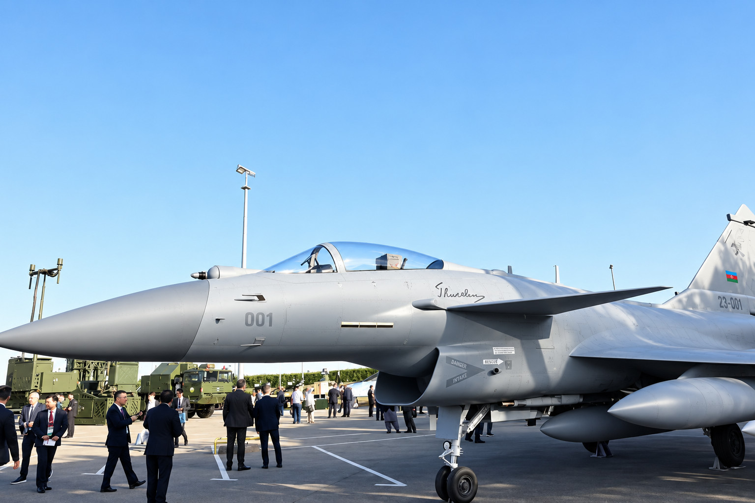 "ADEX-2026": Türkiyə və Azərbaycanın birgə istehsalı olan qırıcı təyyarə ilk dəfə nümayiş etdirilib