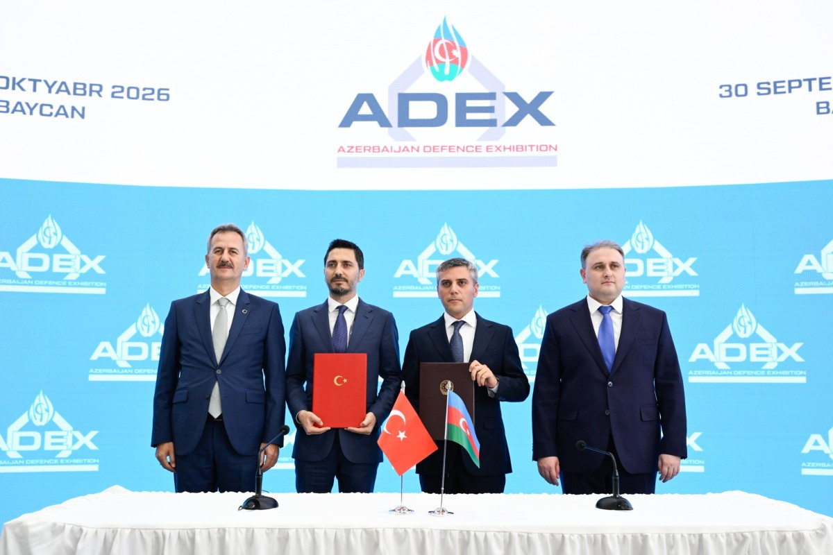 "ADEX-2026" çərçivəsində müdafiə sənayesi üzrə Memorandum imzalanıb