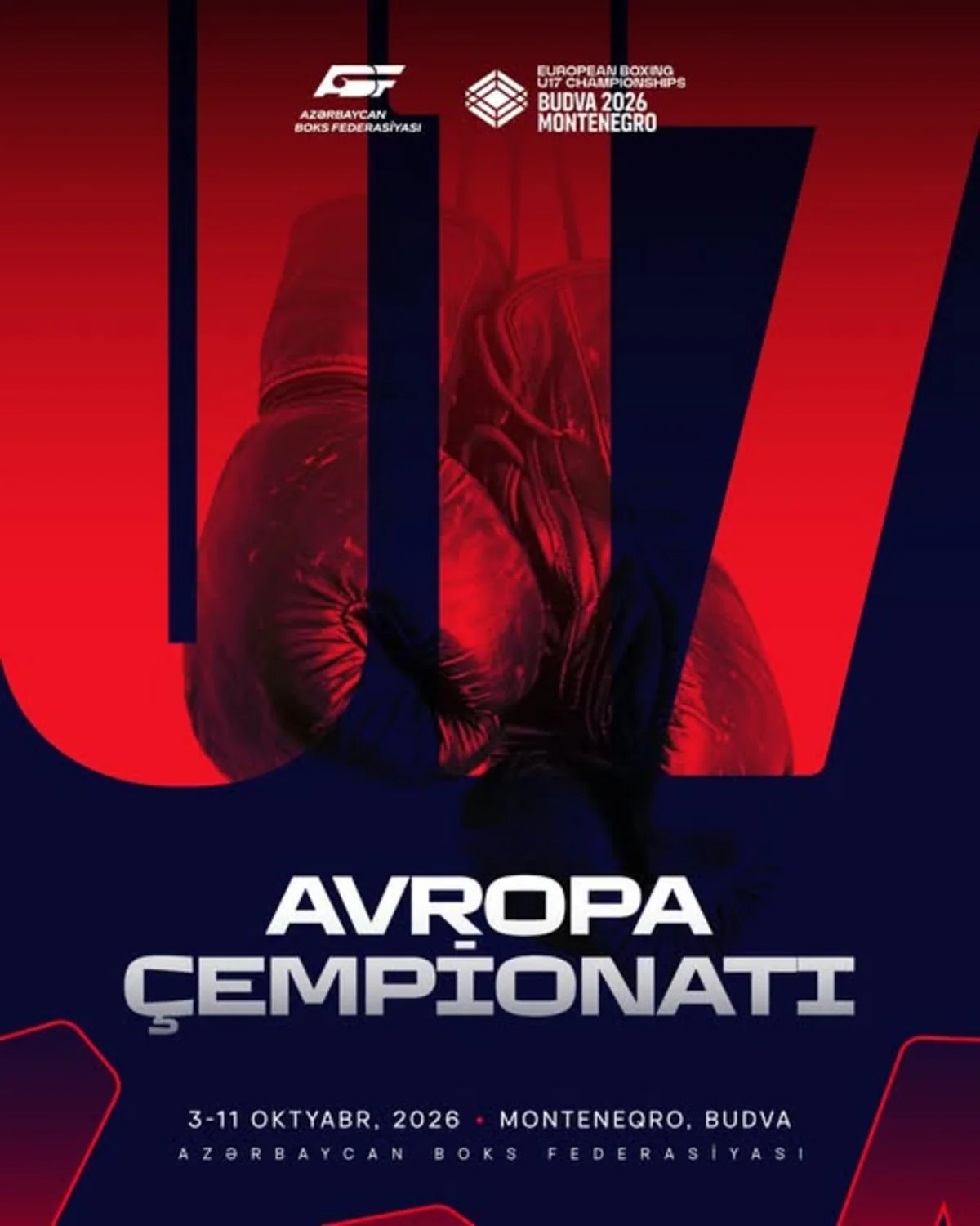 Azərbaycan boksçuları U-17 Avropa çempionatında iştirak edəcəklər