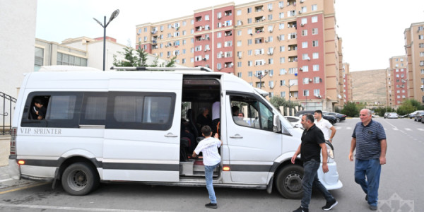 Cəbrayıl, Xocalı və Xocavənd şəhərlərinə növbəti köç karvanları yola salınıb