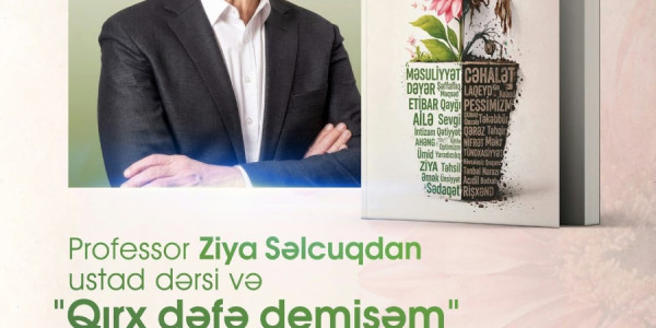 Bakıda professor Ziya Səlcuqun ustad dərsi keçiriləcək