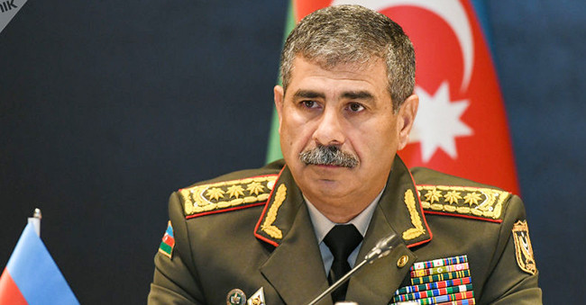 Zakir Həsənov Böyük Britaniyanın və Slovakiyanın müdafiə nazirləri ilə görüşlər keçirib