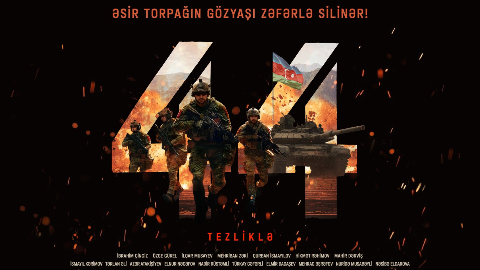 “44” bədii filmi oktyabrın 15-dən ölkənin bütün kinoteatrlarında