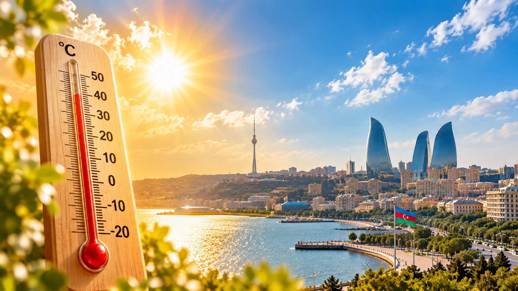 Azərbaycanda sentyabrın hava statistikası açıqlanıb