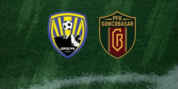 "Gəncəbasar" və "Kəpəz" yoxlama oyununda üz-üzə gəliblər