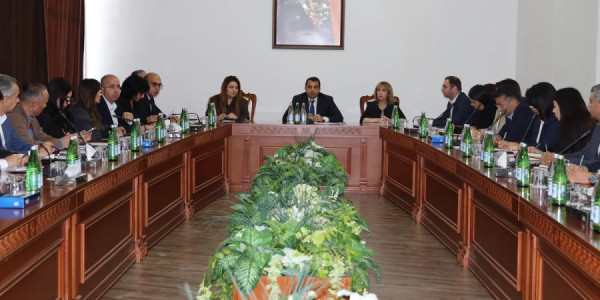 Xankəndidə İdarələrarası Mərkəzin Kommunikasiya üzrə İşçi Qrupunun iclası keçirilib