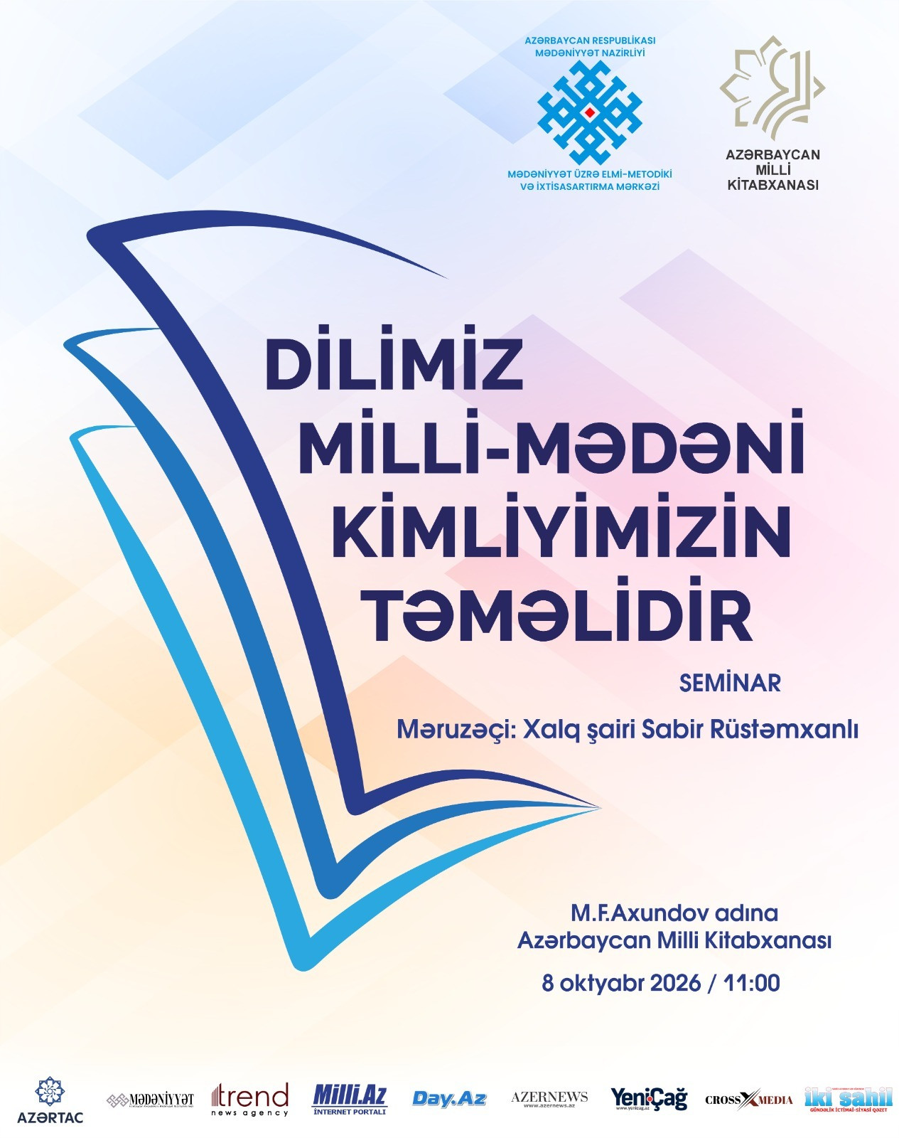 MEMİM-in “Dilimiz milli-mədəni kimliyimizin təməlidir” layihəsi üzrə növbəti seminar keçiriləcək