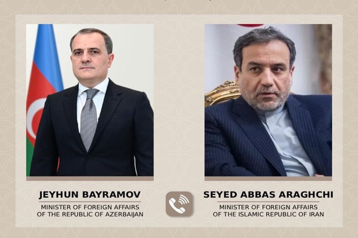 Ceyhun Bayramov İran XİN başçısı ilə telefonla danışıb -
