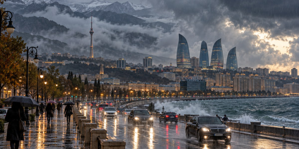Sabah Bakıda leysan olacaq