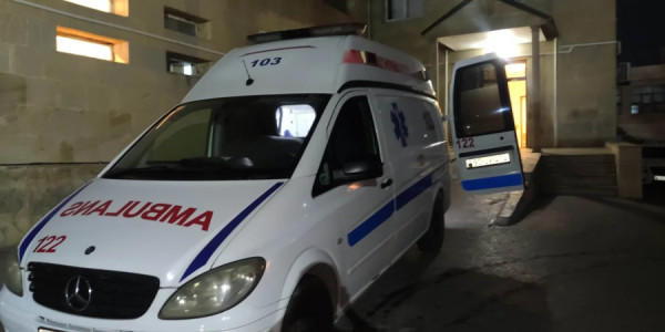Gəncədə 28 yaşlı kişi və bacısı yanıq xəsarətləri alıb