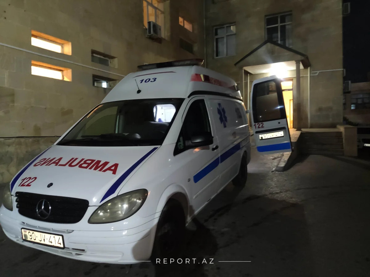 Gəncədə 28 yaşlı kişi və bacısı yanıq xəsarətləri alıb
