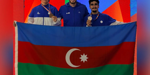 Azərbaycanın batut gimnastları Dünya Kubokunda bürünc medal qazanıblar