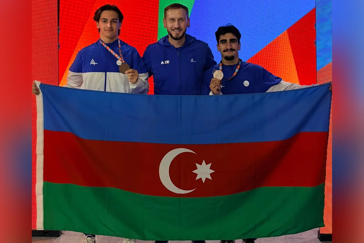 Azərbaycanın batut gimnastları Dünya Kubokunda bürünc medal qazanıblar