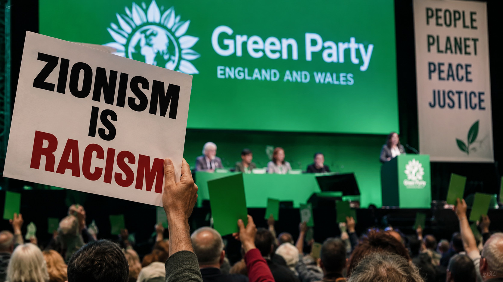 Britaniyanın Yaşıllar Partiyası sionizmlə bağlı qətnamə qəbul etdi