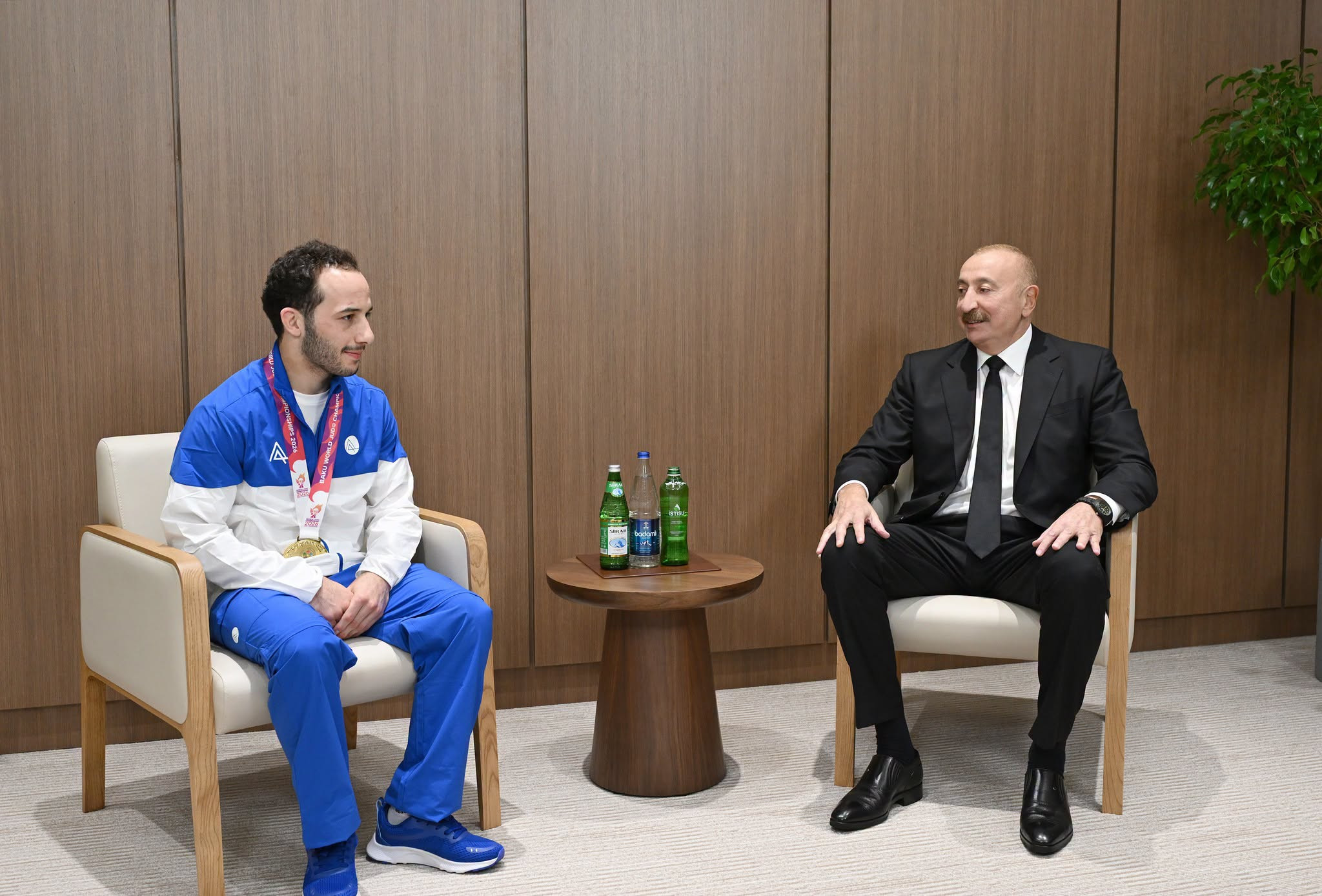 İlham Əliyev cüdo üzrə dünya çempionatının açılış mərasimini izləyib -