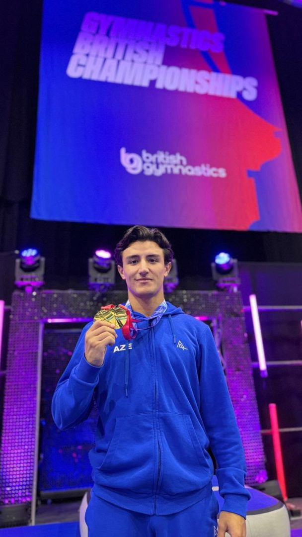 Tofiq Əliyev Böyük Britaniyada iki qızıl medal qazanıb