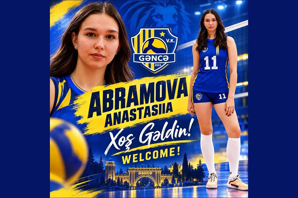 "Gəncə" rusiyalı voleybolçu Anastasiya Abramovanı heyətinə qatıb