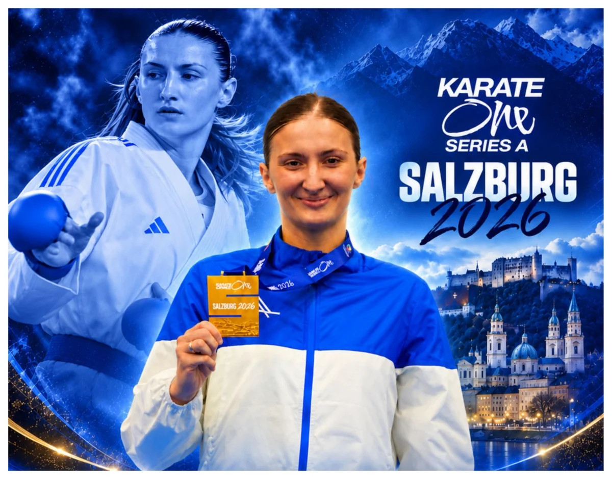 Azərbaycan karateçisi İrina Zaretska Avstriyada qızıl medal qazanıb