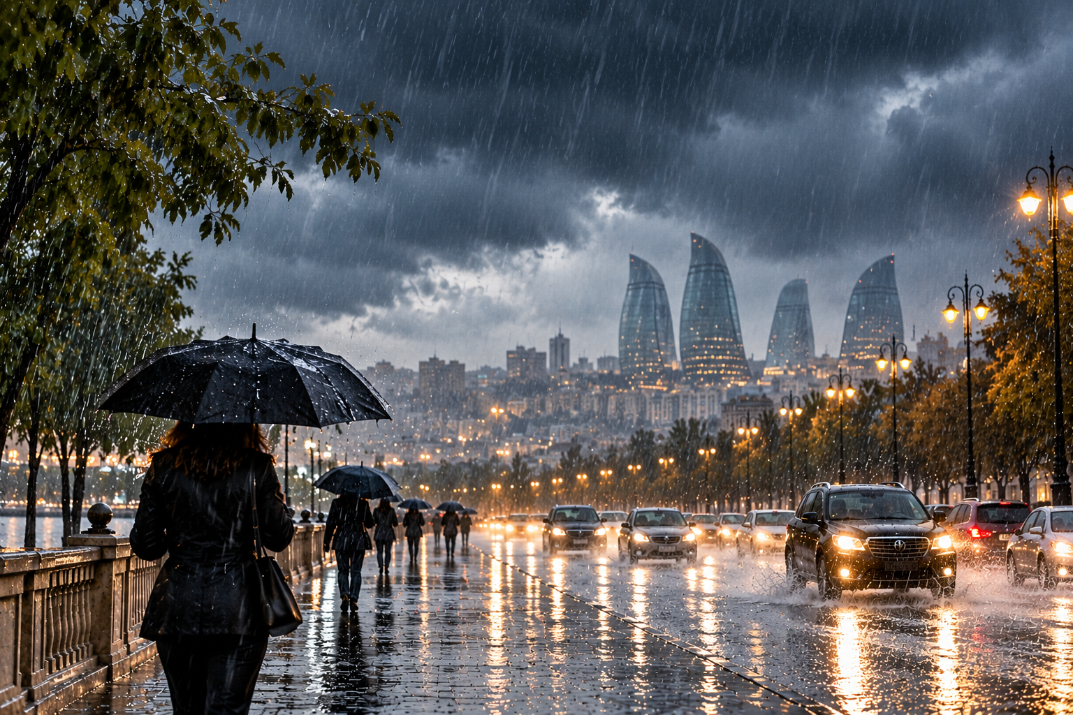 Yağışlı hava ilə bağlı