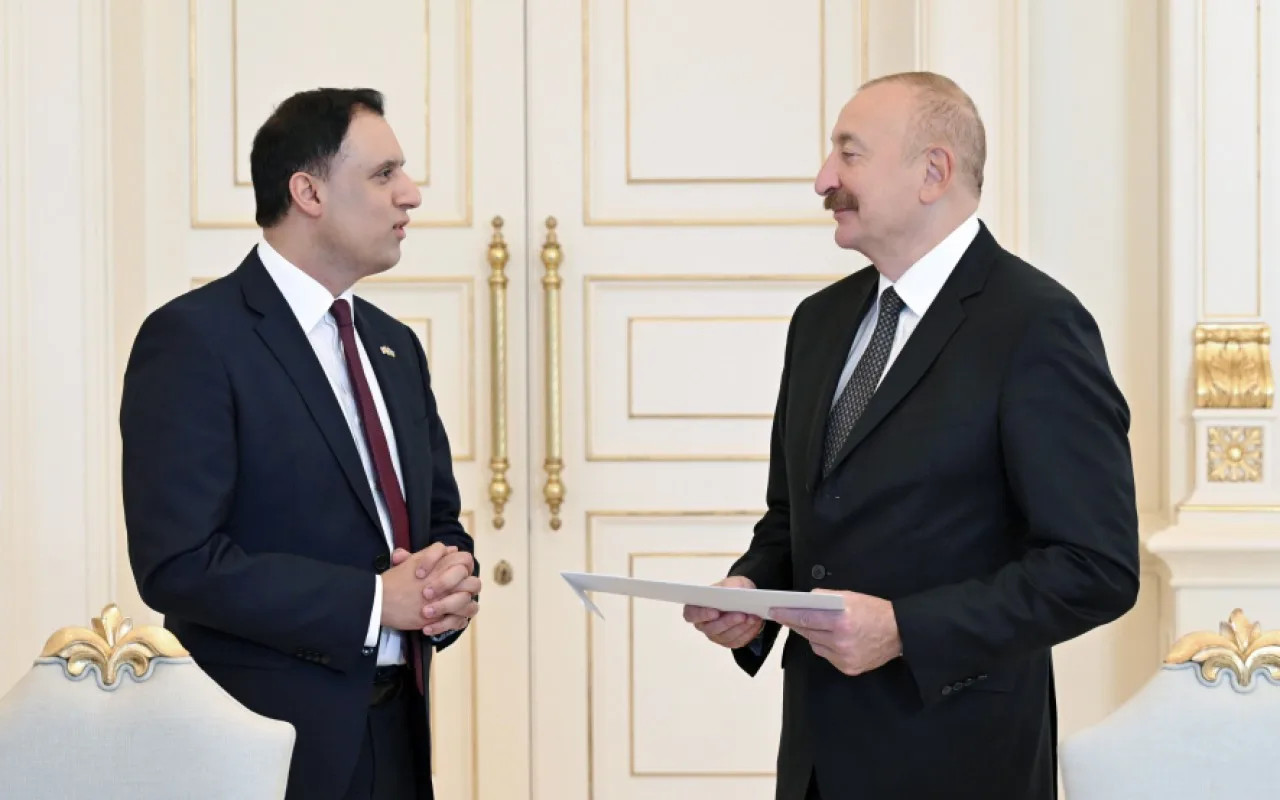 İlham Əliyev Böyük Britaniyanın ticarət üzrə dövlət nazirini qəbul edib