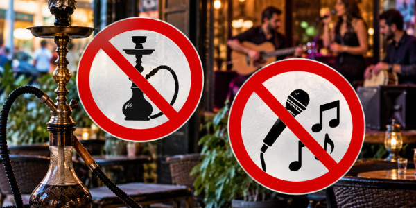 Kafelərdə qəlyan və canlı musiqiyə qadağa