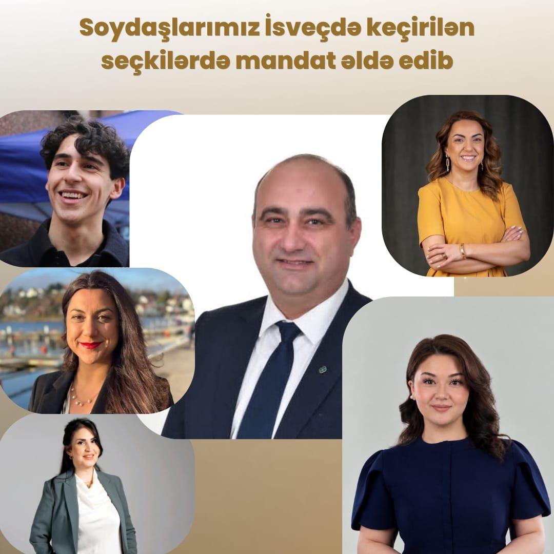 Soydaşlarımız İsveçdə keçirilən seçkilərdə mandat əldə edib