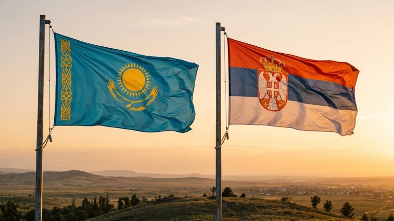 Qazaxıstan Serbiya ilə hərbi əməkdaşlığı genişləndirir