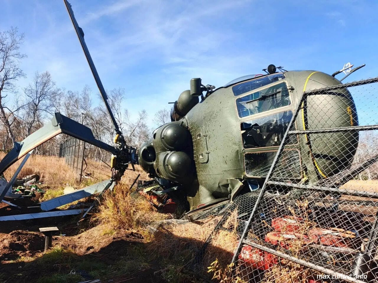 Rusiyada Mi-8 helikopteri qəzaya uğrayıb, ekipaj yaralanıb