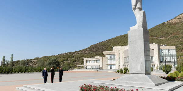 Nazir Vilayət Eyvazov Şəkidə vətəndaş qəbulu və sıra baxışı keçirib