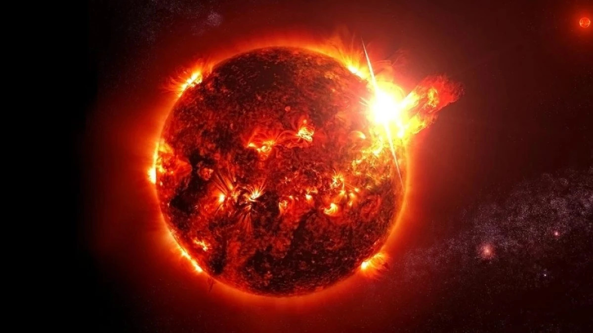 Günəşdə güclü partlayış qeydə alındı: