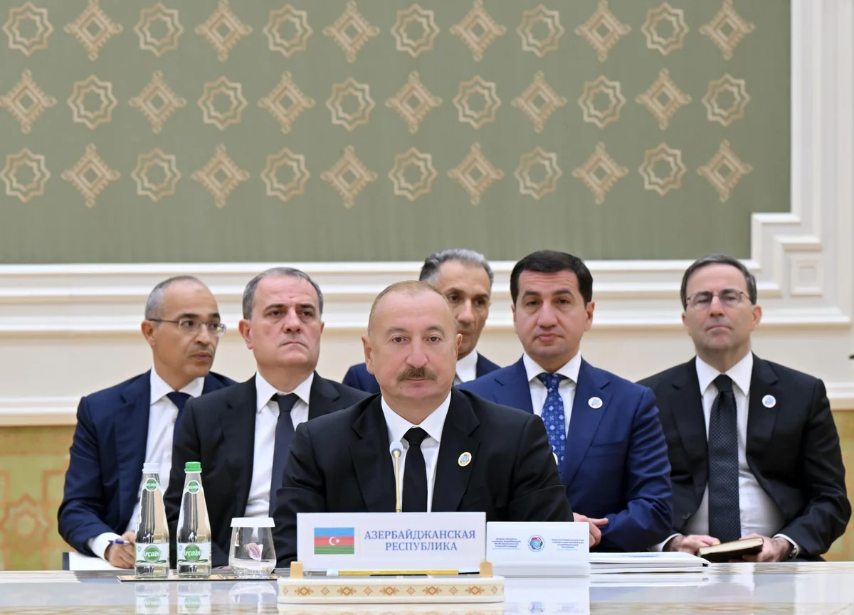 İlham Əliyev Azərbaycan və Mərkəzi Asiya Dövlət başçılarının 8-ci Məşvərət görüşündə iştirak edir